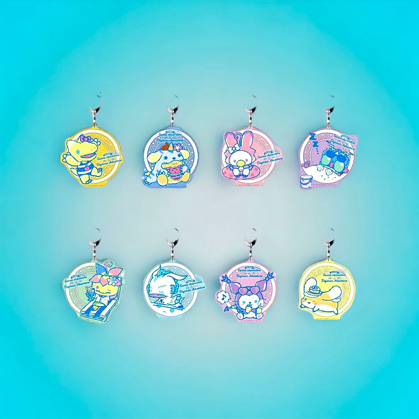 Sanrio x Digimon Collaboration Keychain