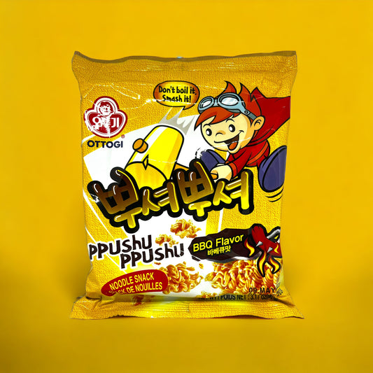 Ppushu Ppushu Korean BBQ Flavored Ramen Snack