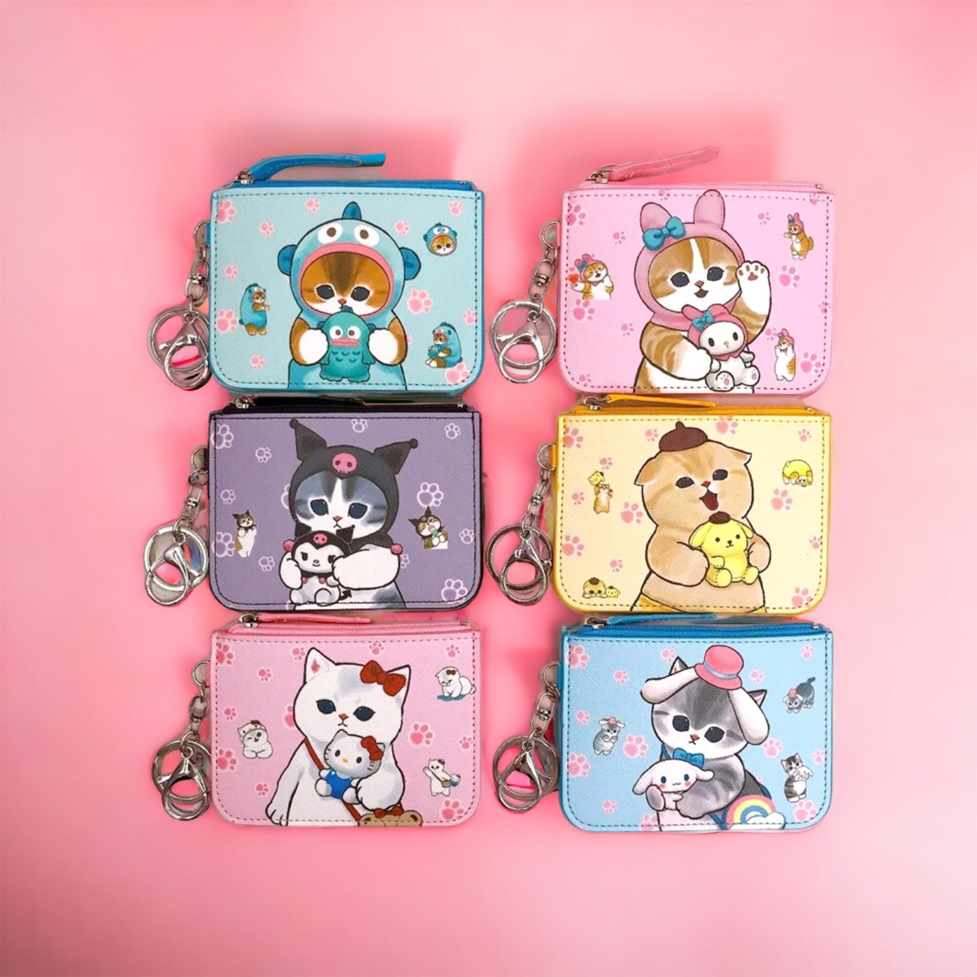 Sanrio x Mofusand Coin Purse & ID Holder