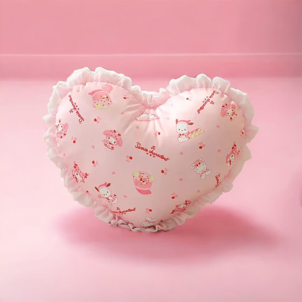 Sanrio Characters Valentine’s Day Heart Cushion